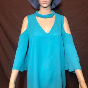Turquoise Blouse